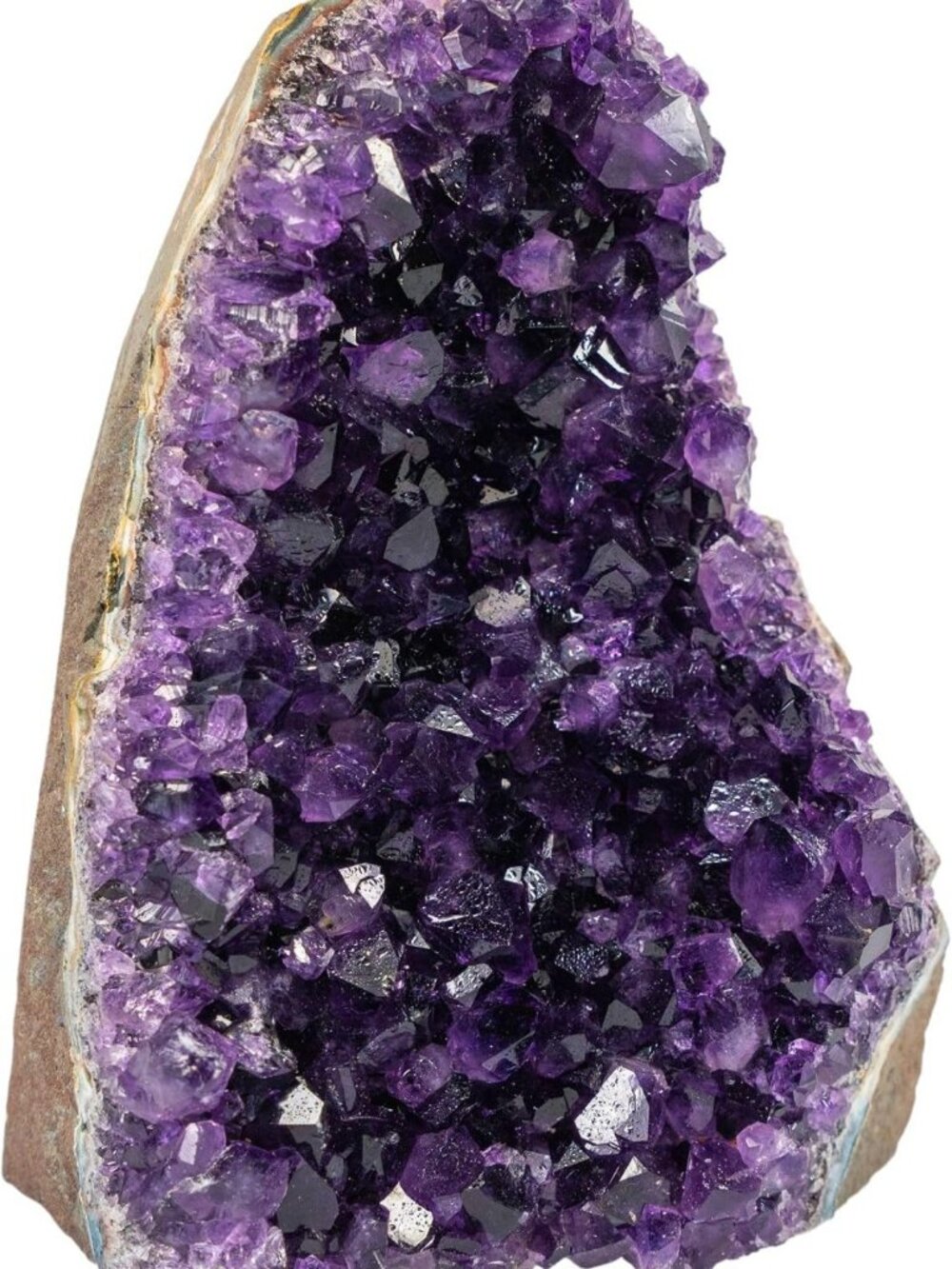 Natural Amethyst Crystal Cluster & Quartz Crystals for Home Decor, Healing